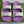 GC sandal with Double G Purple Canvas Sheepskin 291018