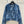 Fendi Flower Denim Jacket Blue cotton