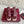 GC 25 Interlocking G Sandal Red Burgundy Cord Cowhide 291033