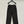LV 25 Classic Logo Denim Trousers Black Cotton