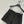 LV 25 Classic Logo Denim Shorts Black Cotton