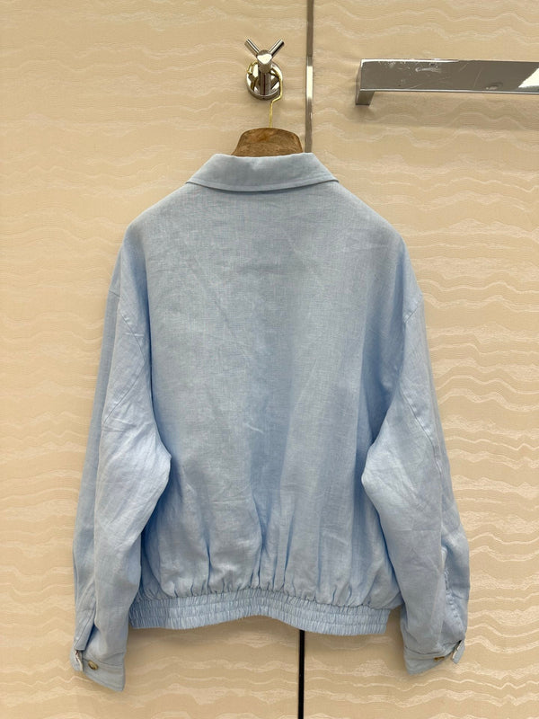 LP 25 Jacket Blue Linen Cotton 280844