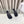 Loewe 25 Petal Anagram Slide 45mm Black Sheepskin