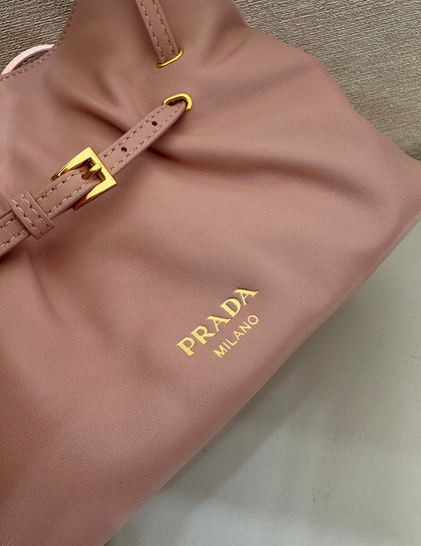 Prada Small Dada 25cm Light Pink Nappa Leather