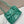 Prada Small Dada 25cm Teal Green Nappa Leather