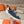 HM Day Sneakers White Dark Blue Suede Calfskin 577510