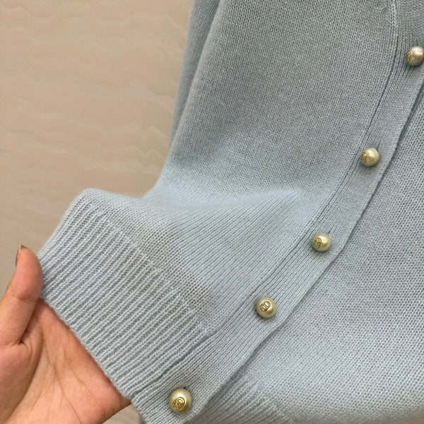 Dior 2025 Cardigan Blue Cashmere