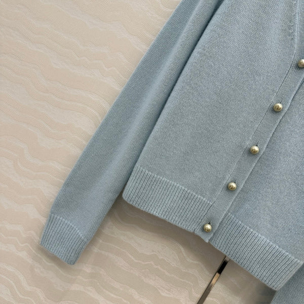 Dior 2025 Cardigan Blue Cashmere