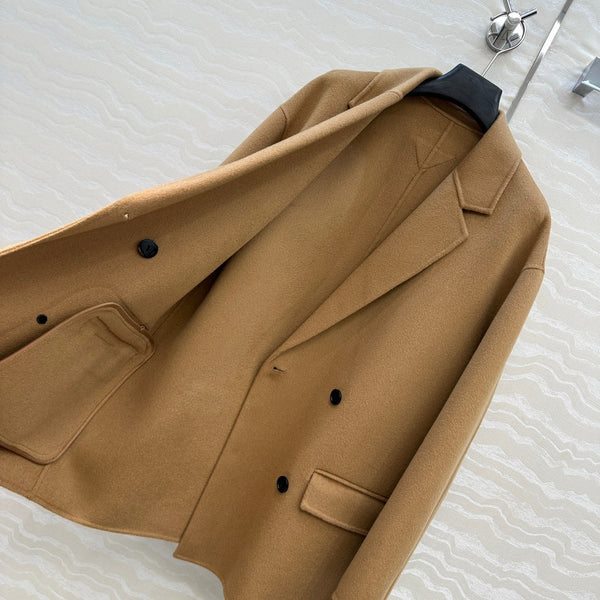 Prada 25 Blazer Camel Wool