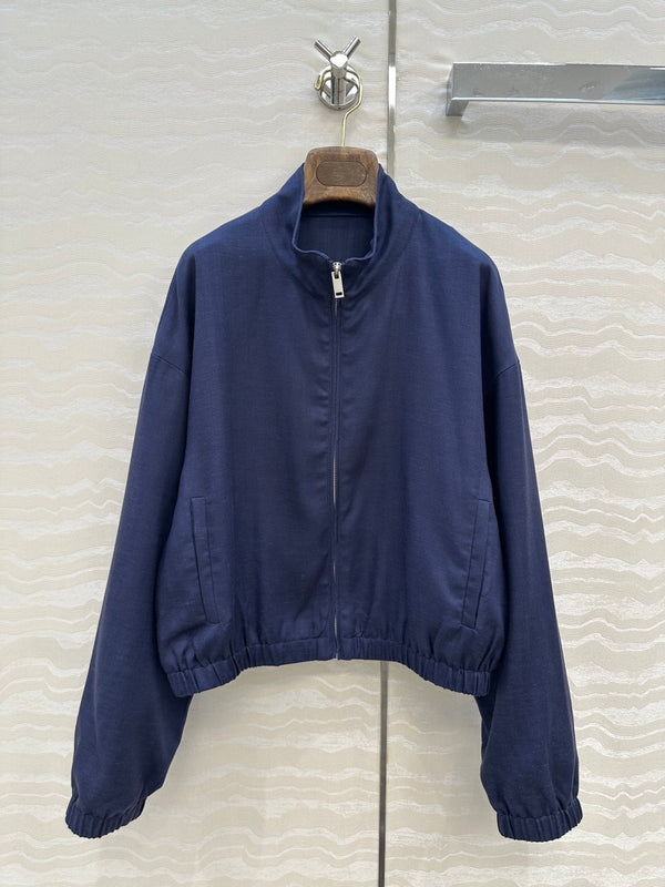 LP 25 Jacket Blue Tencel Linen 293153