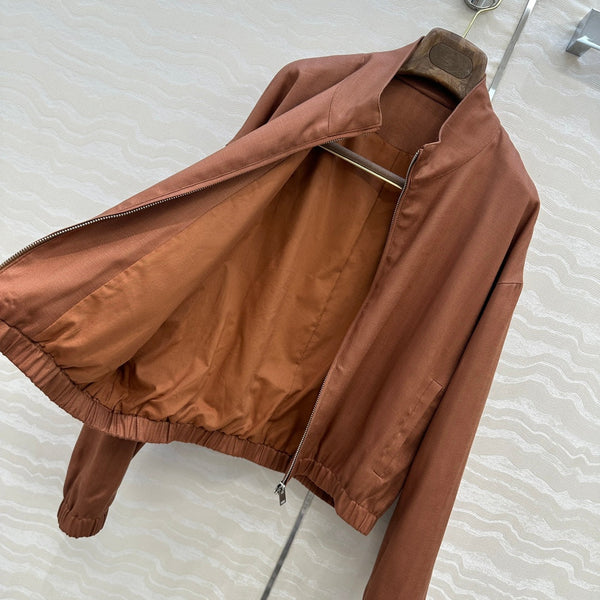 LP 25 Jacket Brown Tencel Linen 293151