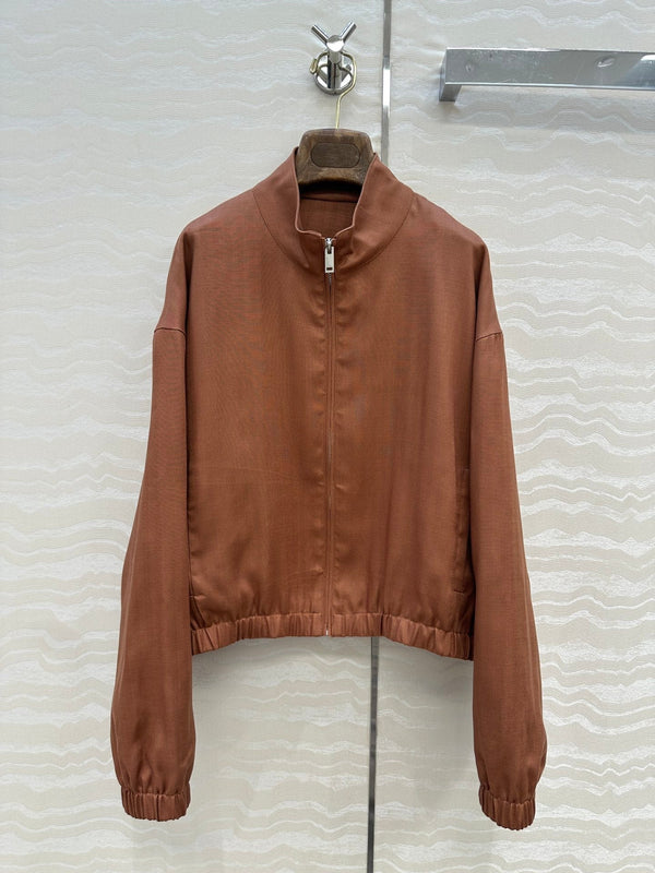 LP 25 Jacket Brown Tencel Linen 293151