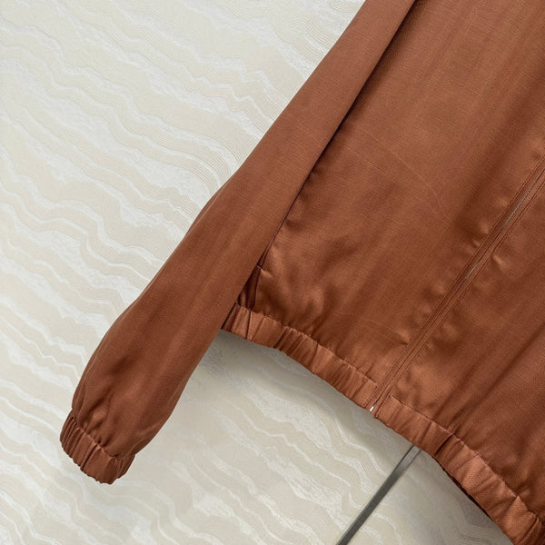 LP 25 Jacket Brown Tencel Linen 293151