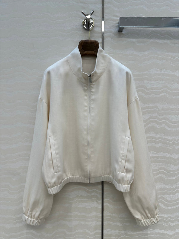 LP 25 Jacket White Tencel Linen 293149