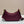 PRA Hobo Underarm Bag burgundy nylon fabric