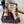 CC Buckle Ankel Boots With Chain 100mm Beige Black Sheepskin GHW 432500