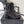 CC Buckle Ankel Boots With Chain 100mm Black Sheepskin GHW 432502