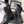CC Buckle Ankel Boots With Chain 100mm Black Sheepskin GHW 432502