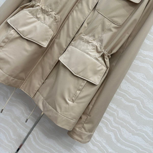 LP 25 LP Traveler Windproof Jacket Beige Fabric Leather 297491