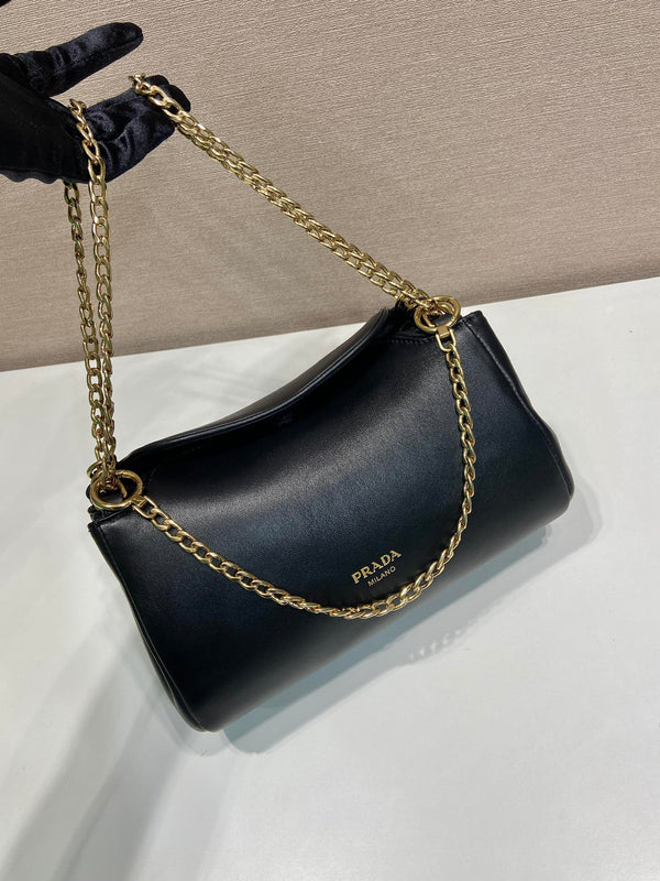 PRA Tumulte bag 24 black leather 280838