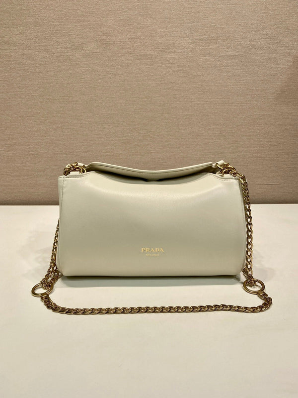 PRA Tumulte bag 24 white leather 280839