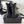 CC Split Toe Ankle Boot 40mm White Black Sheepskin Rubber GHW 432517