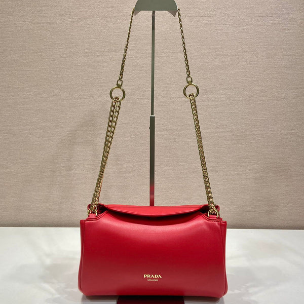 PRA Tumulte bag 24 red leather 280840