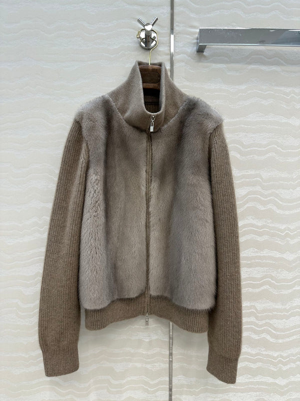 LP 25 Coat Taupe Fur Cashmere 299023