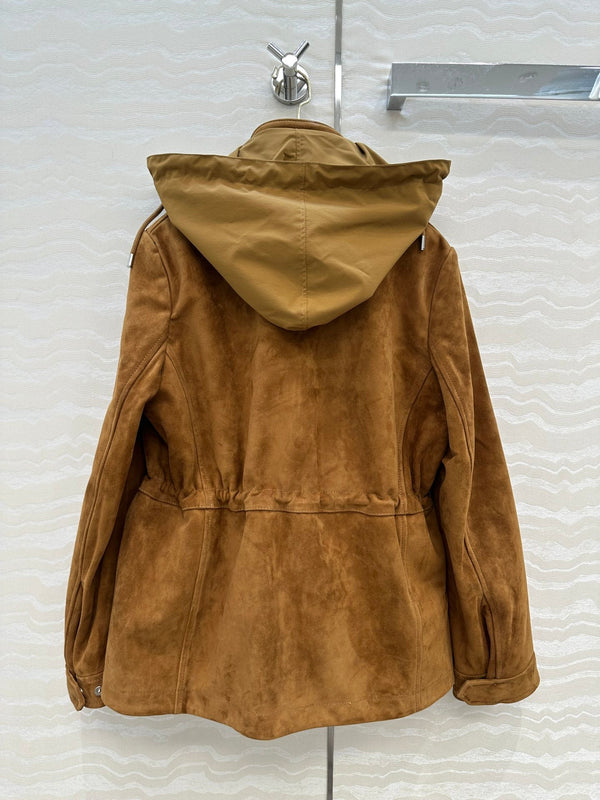 LP 25 Jacket Camel Suede Lambskin 314086