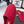 CC Chaussons de couple garnis de duvet neufs Tissu technique rouge