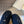 The Row 2025 Chaussons Rayés Fourrure Noir Blanc Laine 561636