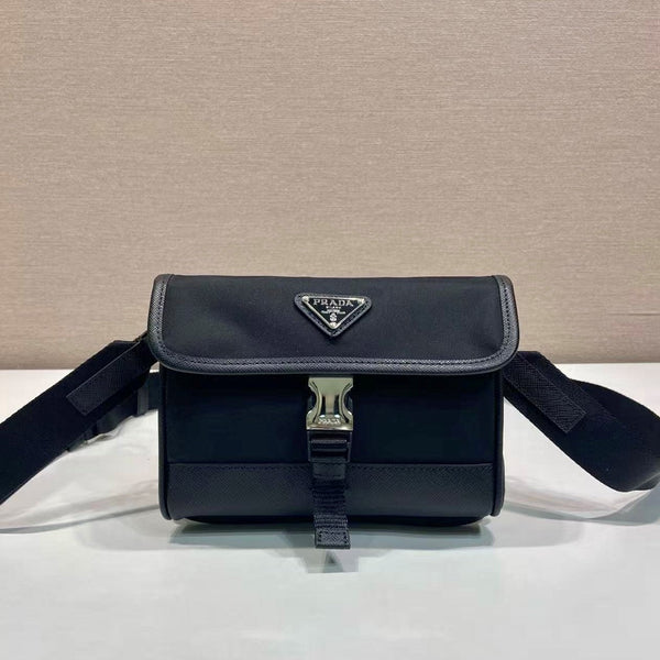 Prada 2026 Smartphone Case 18cm Black Re-Nylon