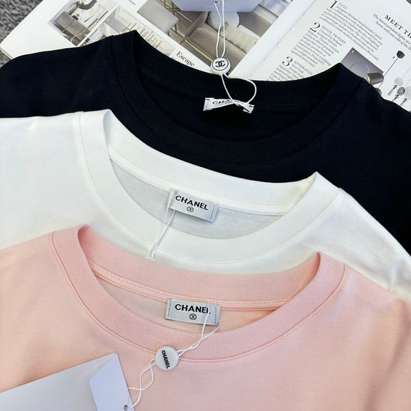 CC SS26 T-shirt Coupe Décontractée en Coton 350828