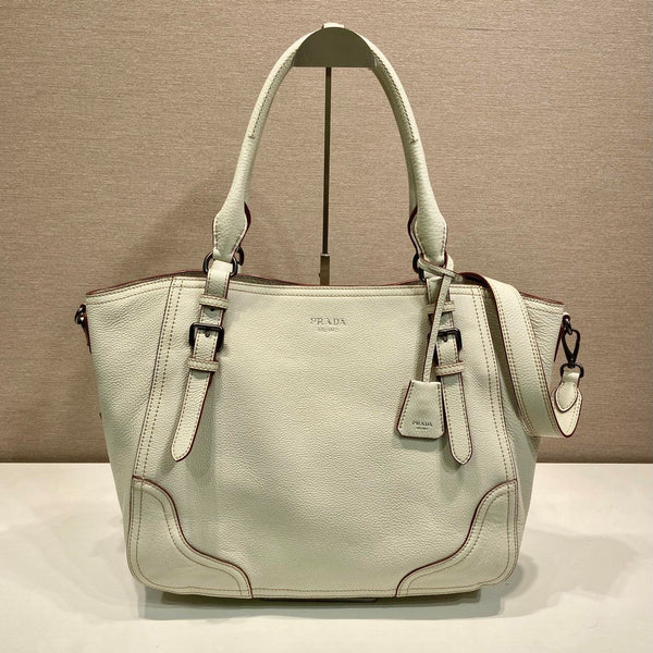 Prada Large Tote Bag 38cm Khahi Leather
