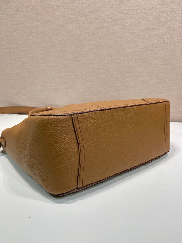 Prada Large Tote Bag 38cm Brown Leather