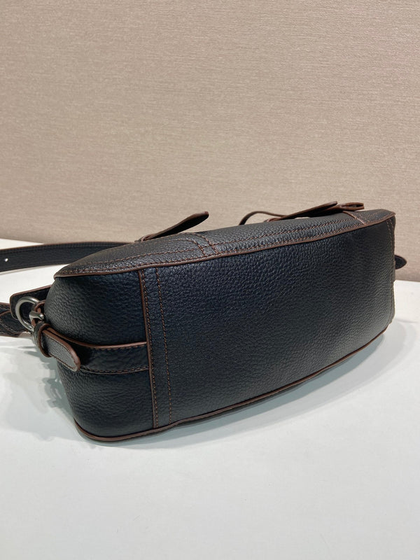 Prada Large Tote Bag 35cm Black Leather