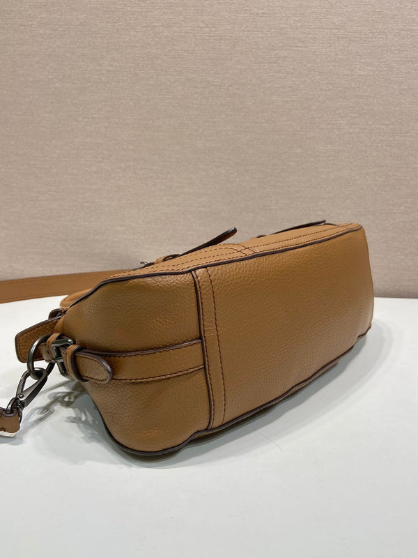 Prada Large Tote Bag 35cm Camel Leather