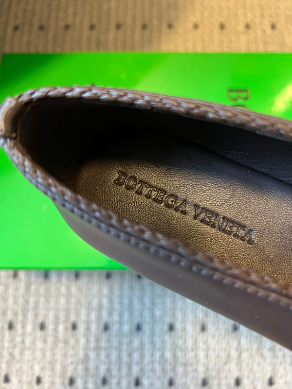 BV 26s Espadrille Ballet Flats Chocolate Lambskin
