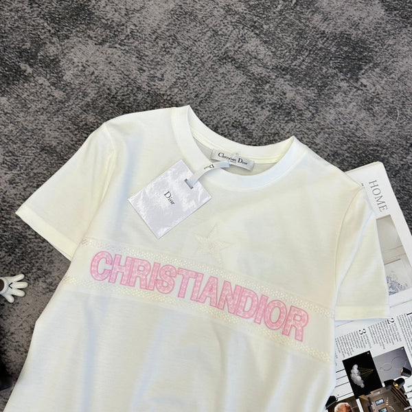 T-shirt Signature CD SS26 Coton 350555