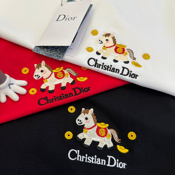T-shirt CD SS26 Année du Cheval Coton 350685