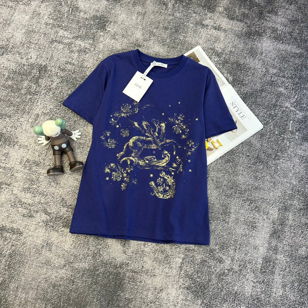 T-shirt à manches courtes en coton CD SS26 350891