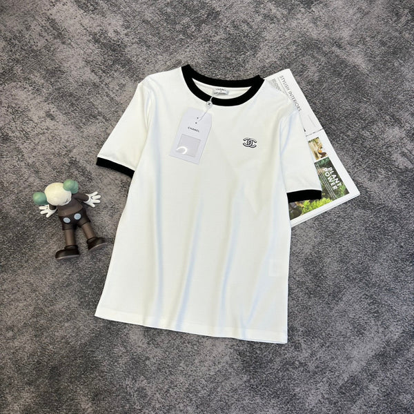 T-shirt Col Rond Logo CC SS26 Coton 350539