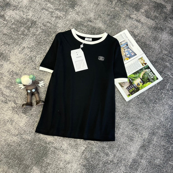T-shirt Col Rond Logo CC SS26 Coton 350539