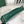 Borsa da toilette Goyard Jouvence in tessuto PVC verde con pelle di mucca