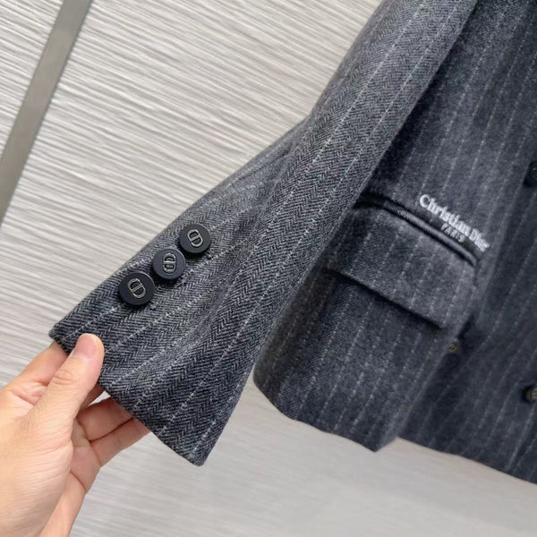 Dior 25ss Striped Suit Jacket