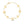 STAR AND SUN 7 MOTIFS GOLD BRACELET