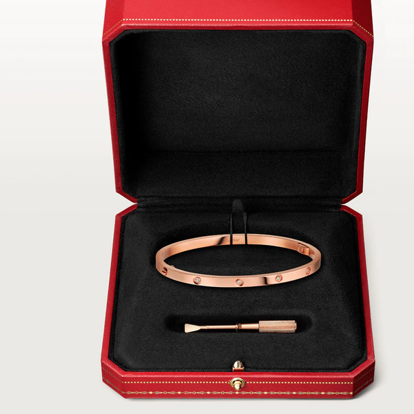 BRACCIALE LOVE 3,65 MM 10 DIAMANTI 