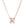 POP H PEDANT PINK GOLD