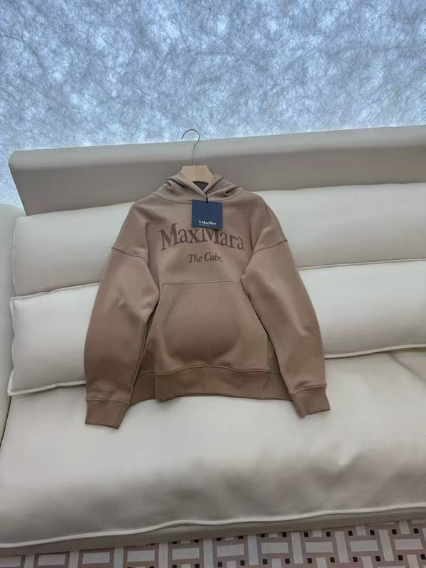 Maxmara Felpa Hoodie Sweatshirt and Pants Set Cotton