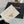 Porta carte Pra Gold Logo-Stamp in pelle Saffiano bianca
